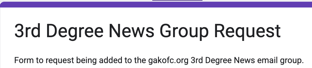 Sign-Up for the Latest News